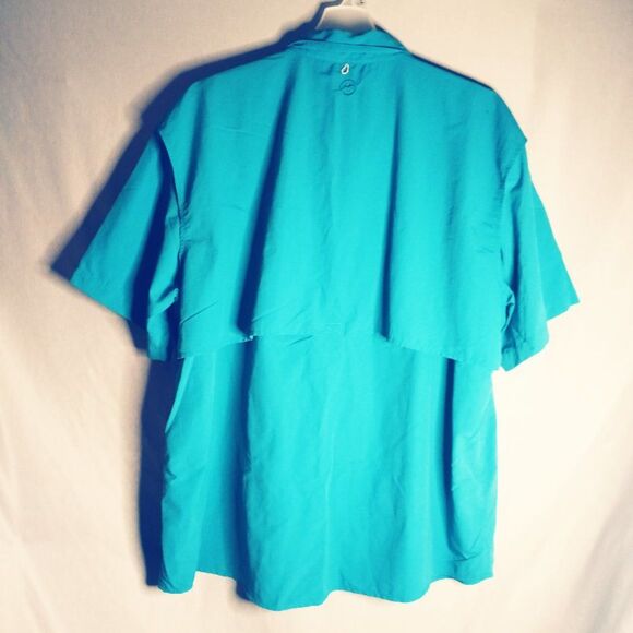 Magellan Outdoors Fish Gear Angler Fit Short Sleeve Men's Shirt Size XL - Picture 2 of 7